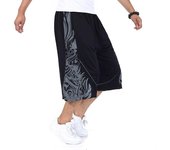 Pantalones cortos deportivos holgados de talla grande para hombre, pantalones cortos de baloncesto de verano, pantalones de playa informales y transpirables 7XL