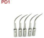 Puntas Perio para escalador Dental PD1, aptas para SATELEC,DTE, herramientas de blanqueamiento Dental, 5 uds.