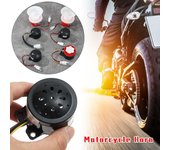 Kit de bocina de marcha atrás para triciclo eléctrico, motocicleta y moto de cross, altavoz de señal universal, bocina redonda y fuerte 2