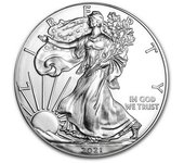 Moneda del desafío de la Estatua de la Libertad de 2021, coleccionables de plata fina, Estados Unidos Onesize