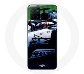 Coque maniacase pour Vivo Y21s 2021 / Y21 2021 Formule 1 Pierre Gasly Pilote F1 Blanc
