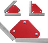 Herramienta de fijación del posicionador triangular del soporte del ángulo de soldadura magnética de 45-135 grados