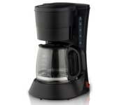Cafetera eléctrica de goteo con cafetera de 600 ml/20,3 oz, cafetera espresso, calentamiento de 600 W EU plug negro