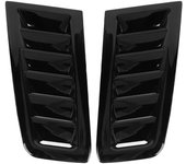 2 piezas de cubierta protectora de ventilación de capó de plástico ABS, estilo deportivo, para Focus ST RS MK