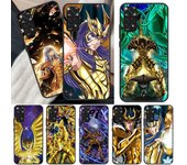 Funda de Saint Seiya Caballeros del Zodíaco para Xiaomi Redmi Note 11 10 9 8 Pro Note 11S 10S 9S 8T K50 K40 9A 9C 10A 10C Redmi 9