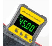 Inclinómetro transportador LCD Digital de 4x90 grados, caja de nivel de buscador de ángulo de precisión magnético de 0,2 grados