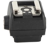 Mini adaptador de zapata de plástico para flash alfa (accesorio para cámara)