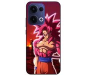 Coque de téléphone - Maniacase - Oppo Reno 13 5G - Dragon Ball DAIMA GOKU SSJ4 - Silicone - Souple