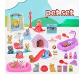 Juego de muñecos para perros, cestas para mascotas, juguetes para perros, jaulas para perros, juguetes de alta calidad para muñecos de perro