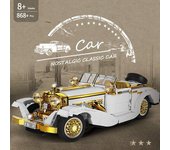 MOULD KING-bloques de construcción de automóviles deportivos técnicos, coche Vintage, ladrillos MOC, modelo, juguetes educativos para niños, regalos de navidad 10003