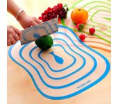 Tabla de cortar y amasar de resina antideslizante esmerilada para cocina Small size