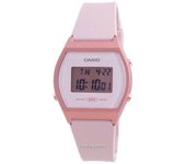 Reloj Casio juvenil digital LW-204-4A LW-204-4 para mujer color rosa