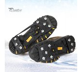 Pinzas antideslizantes para caminar sobre hielo en invierno, tacos de tracción, clavos para raquetas de nieve, crampones para botas de senderismo y zapatos. M