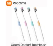 Xiaomi DoctorB-cepillo de dientes con método de graves, cepillo de dientes con cama Sandwish, mejor cepillo de alambre, 4 colores, limpieza profunda 4toothbrush and 1box blanco