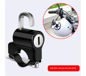 Bloqueo de manillar Fácil instalación Diseño innovador Práctico candado para bicicleta eléctrica Dispositivo antirrobo El candado antirrobo mejor valorado