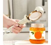 Abridor de botellas multifunción retráctil para frascos de vidrio, abridor de tapas de cerveza, succión magnética, acero inoxidable, herramientas de cocina que ahorran trabajo.