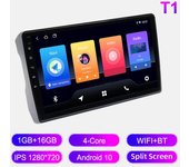 Radio Android para Toyota IST 2007-2016, reproductor multimedia, unidad principal, estéreo, navegación GPS, Bluetooth, wifi, 1+16 GB 1+16GB