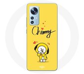 Coque pour Xiaomi Mi 12 / 12X BTS Bangtan Garçons BT21 Chimmy Jimin Fond Jaune