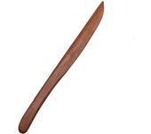 Suministros para cartas, abridor de sobres de madera de bambú, abridor de cartas, abridor exprés, herramienta para cortar papel 25cm-Bamboo