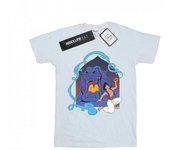 Disney Mujer/Señora Aladdin Cave Of Wonders Camiseta de algodón para novio XL blanco