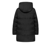 Parkas de invierno para hombre, chaqueta gruesa y cálida, abrigo informal, chaqueta acolchada tipo cargo, abrigo largo cortavientos para hombre, talla grande 8XL M negro