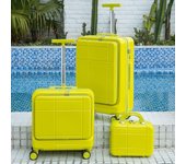 Maleta de viaje con ruedas de 18 pulgadas, 20/24 pulgadas, juego de equipaje de mano con bolsa para portátil, bolsa de equipaje rodante, maleta con ruedas para cabina 18 inch