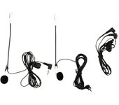 Intercomunicador para casco de motocicleta, sistema de comunicación bidireccional, auricular + micrófono