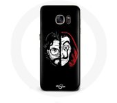 Coque pour Samsung Galaxy S6 Edge La casa de papel El Profesor Masque Split