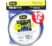 Yo Zuri Duel Fune Líder Fluorocarbono 100m Tamaño 12 40lb 0.57mm H963 (3943) puro