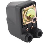 Controlador de interruptor de control de presión de bomba de agua G1/4  con pantalla y interruptor de control automático de flujo de agua negro