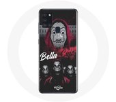 Coque Samsung Galaxy A21S la casa de papel bella ciao logo