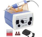Taladro de uñas Lima de uñas eléctrica, Molinillo de joyería, Taladros de uñas JD700 para uñas acrílicas Herramientas de manicura profesionales 30000 RPM Taladro de uñas acrílico 220v