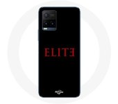 Coque pour Vivo Y21s 2021 / Y21 2021 Elite Saison 5 Logo Rouge Fond Noir