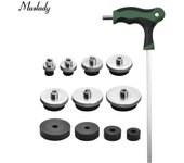 Muslady Juego de Herramientas de reparación de Agujeros de Sonido de saxofón Herramienta de Mantenimiento de Instrumentos Duradera