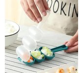 Molde para sushi, prensa para alimentos con forma de bola de arroz onigiri, molde triangular para hacer sushi, kit para sushi, accesorios de cocina japoneses para postres caseros