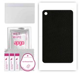 apgo skin sticker film foil vinyl for the BACK compatible with Amazon Fire HD 10 (2017), scratch-resistant, easy to install - Matrix