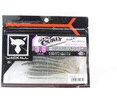 Señuelo blando Jackall Flick Curly de 3,8 pulgadas Prism Shad (0759)