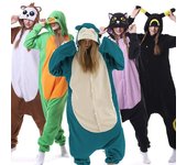 Invierno adulto Animal Mike pato Onesies tiburón gato zorro pijamas mono dibujos animados disfraces monos Navidad con capucha XL