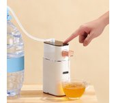 Dispensador de agua instantáneo portátil, mini dispensador de agua para el hogar, calentador de agua de escritorio para oficina pequeña, velocidad de calentamiento de tres segundos blanco