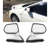 Espejo retrovisor universal para capó de coche, gran angular ajustable, espejo auxiliar para puntos ciegos, para SUV/camionetas.