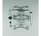 Suspensión trasera metálica para 1:14 Escala De Control Remoto Camión Tamiya Tractor Volquete No Incluye Ejes PACKAGE