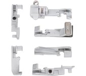 Juego de 6 prensatelas para máquina overlock multifunción doméstica SINGER 14U, 14CG754 y 14SH654