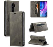 Funda de cuero con tapa para Redmi Note 8 Pro, funda de lujo con tapa magnética para Xiaomi Redmi Note 8 9 Pro Redmi Note 8 Pro azul