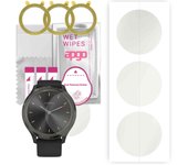 3x apgo Hydrogel Matte Screen Protector for Garmin Vivomove 3, Hydrogel Film, Flexible, Soft TPU with positioning layer easy installation