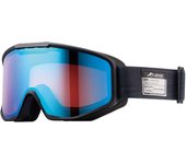 Gafas AX con protección UV, compatibles con base rosa, espejo azul cielo, lentes para casco y luz para esquí/snowboard + AX800-WCM