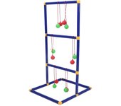 Juego de lanzamiento de escalera, juego de lanzamiento de pelota de escalera de repuesto para exteriores