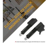 Amortiguador para patinete eléctrico, suspensión, orificio de amortiguación, rebote de resorte para rueda negro