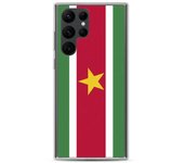 Coque Téléphone - Samsung - Galaxy S21 Plus - Drapeau Suriname - Souple - Multicolore