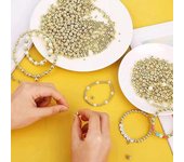 1 juego de kit para hacer pulseras de uso amplio y liso, no de múltiples estilos