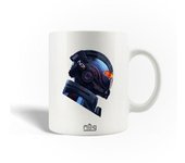 Taza de Cerámica Serie de Videojuegos Mass Effect